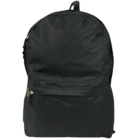 Harvest Harvest LM183 Black 18 in. Classic Backpack LM183 Black